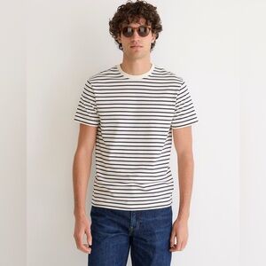 J. Crew Cotton T-shirt in stripe